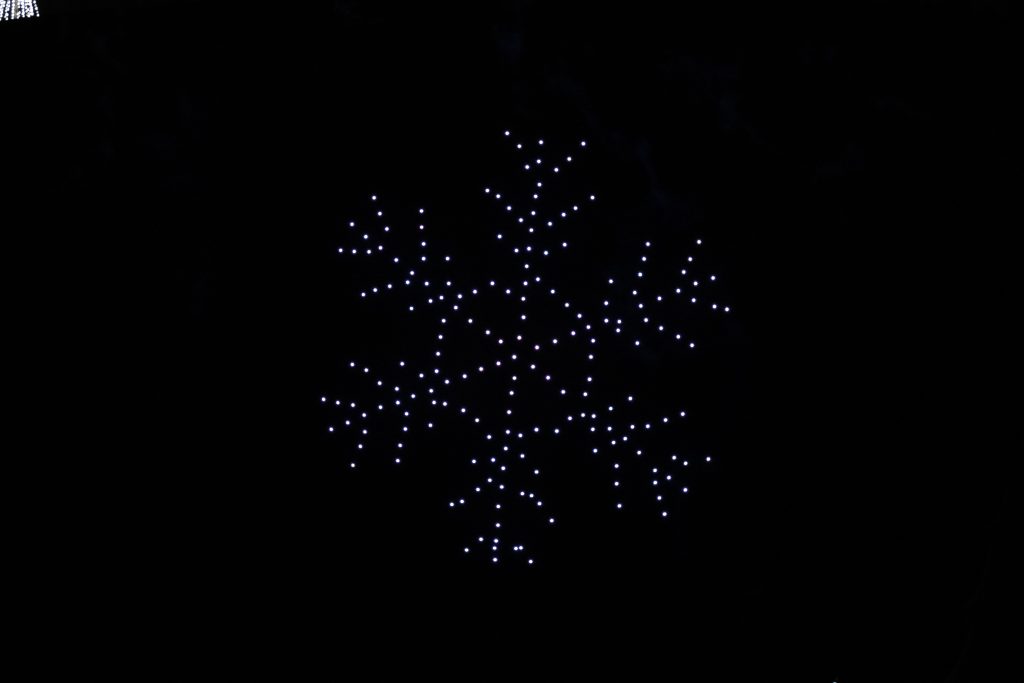 Espectáculo de luces de Navidad